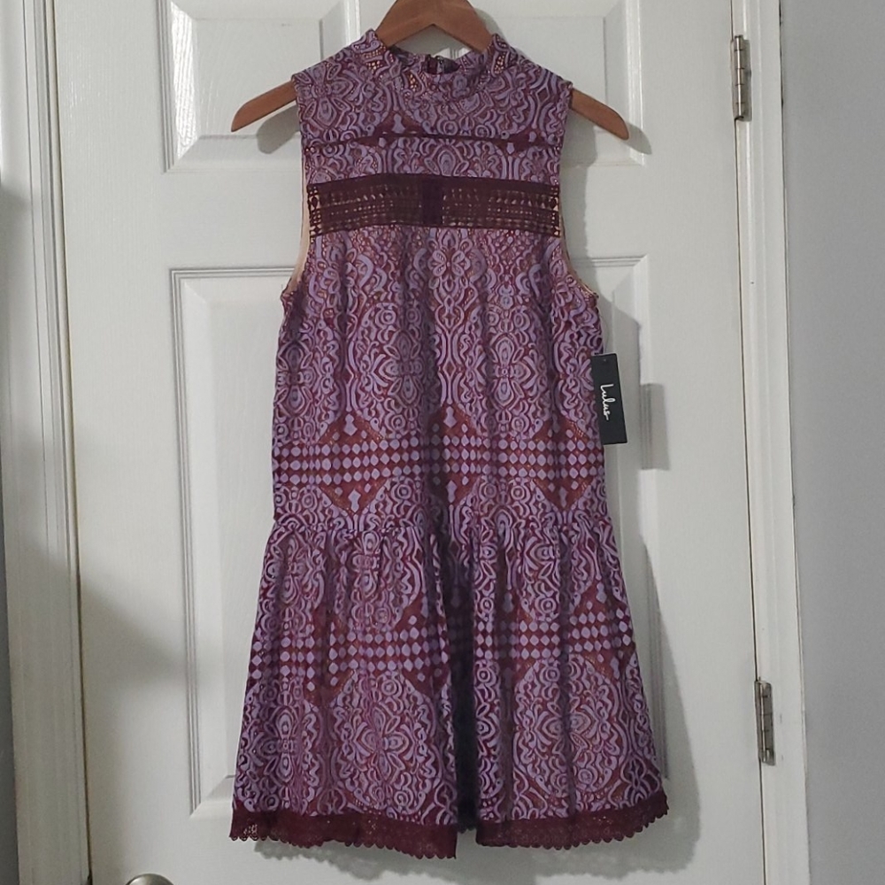 NWT Lulu's Lace formal dress